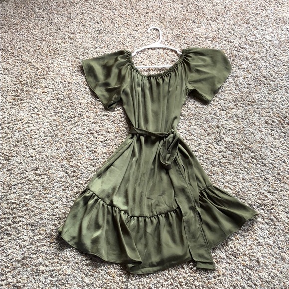 Goldray silky dress - Picture 1 of 1